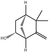 [1S,2R,4S,(+)]-5,5-Dimethyl-6-methylenebicyclo[2.2.1]heptane-2-ol 结构式