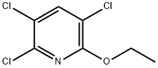 Pyridine, 2,3,5-trichloro-6-ethoxy-,55933-90-9,结构式