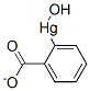 2-hydroxymercuribenzoate 化学構造式