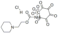 2-(1-piperidyl)ethyl N-(4-octoxyphenyl)carbamate hydrochloride|