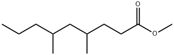 4,6-Dimethylnonanoic acid methyl ester Structure