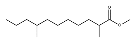 2,8-Dimethylundecanoic acid methyl ester,55955-74-3,结构式