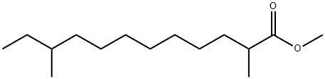 2,10-Dimethyllauric acid methyl ester,55955-79-8,结构式