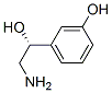 (R)-3-(2-氨基-1-羟乙基)苯酚 结构式