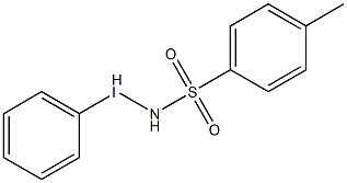 [N-(p-Toluenesulfonyl)imino]phenyliodinane Structure