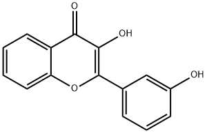 3,3-二羟基黄酮 结构式