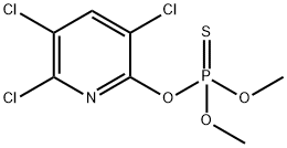 甲基毒死蜱,5598-13-0,结构式