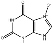 7-hydroxy-3H-purine-2,6-dione Struktur