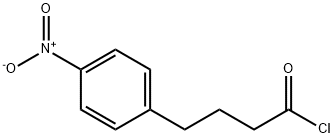 4-(4-硝基苯基)丁酰氯 结构式