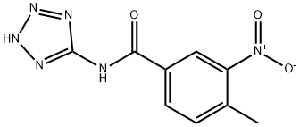 Benzamide, 4-methyl-3-nitro-N-1H-tetrazol-5-yl- (9CI)|