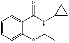 Benzamide, N-cyclopropyl-2-ethoxy- (9CI) 化学構造式