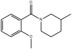 Piperidine, 1-(2-methoxybenzoyl)-3-methyl- (9CI) Struktur