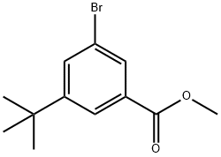 3-叔丁基-5-溴苯甲酸甲酯, 560131-64-8, 结构式