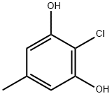 1,3-Benzenediol,  2-chloro-5-methyl- 结构式
