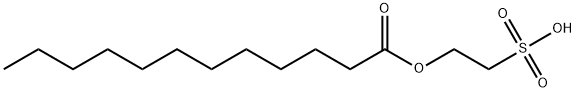 2-sulphoethyl laurate Structure