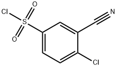 56044-25-8 4-氯-3-氰基苯-1-磺酰氯化