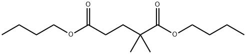 2,2-Dimethylpentanedioic acid dibutyl ester Struktur