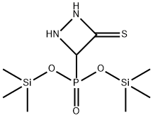 [(Isothiocyanatoamino)methyl]phosphonic acid bis(trimethylsilyl) ester|