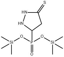 [2-(Isothiocyanatoamino)ethyl]phosphonic acid bis(trimethylsilyl) ester,56051-81-1,结构式