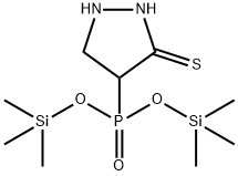 [1-(Isothiocyanatoamino)ethyl]phosphonic acid bis(trimethylsilyl) ester|