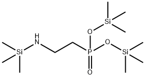 Bis(trimethylsilyl) 2-[(trimethylsilyl)amino]ethylphosphonate,56051-90-2,结构式