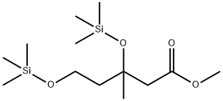 3-Methyl-3,5-bis(trimethylsiloxy)pentanoic acid methyl ester Structure