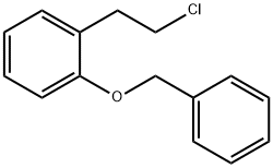 1-(2-Chloroethyl)-2-(phenylmethoxy)benzene Struktur