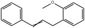 1-Methoxy-2-(3-phenyl-2-propenyl)benzene Struktur