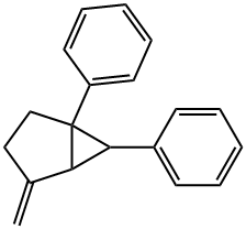 4-Methylene-1,6-diphenylbicyclo[3.1.0]hexane 结构式