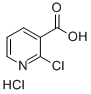 2-CHLORONICOTINIC ACID HYDROCHLORIDE 化学構造式