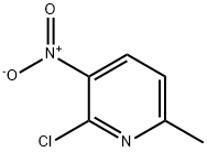 2-Chloro-3-nitro-6-methylpyridine Struktur