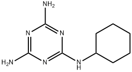 Cyclohexylmelamine 结构式