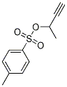 Toluene-4-sulfonic acid 1-methyl-2-propynyl ester Struktur