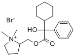 oxypyrronium bromide Structure