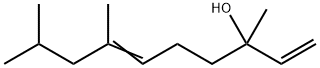 3,7,9-trimethyldeca-1,6-dien-3-ol 结构式