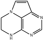 1H-Pyrrolo[3,2,1-de]pteridine,5,6-dihydro-(9CI) 结构式