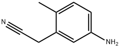 Benzeneacetonitrile, 5-amino-2-methyl- (9CI) 结构式
