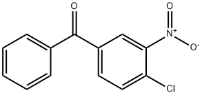 4-クロロ-3-ニトロベンゾフェノン 化学構造式