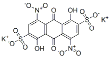 56113-23-6 dipotassium 1,5-dihydroxy-9,10-dihydro-4,8-dinitro-9,10-dioxoanthracene-2,6-disulphonate