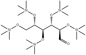 2-O,3-O,4-O,5-O,6-O-Pentakis(trimethylsilyl)-L-altrose Structure