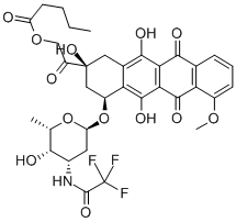 Valrubicin Struktur