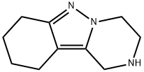 Pyrazino[1,2-b]indazole, 1,2,3,4,7,8,9,10-octahydro- (9CI) Structure