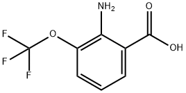2-AMINO-3-(TRIFLUOROMETHOXY)BENZOIC ACID Structure