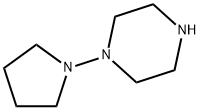 Piperazine, 1-(1-pyrrolidinyl)- (9CI) 化学構造式