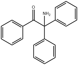 Ethanone,  2-amino-1,2,2-triphenyl- Structure