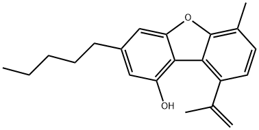 6-메틸-9-이소프로페닐-3-펜틸디벤조푸란-1-올