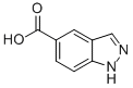 1H-Indazole-5-carboxylic acid 化学構造式