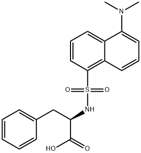 DANSYL-D-PHENYLALANINE FREE ACID Structure