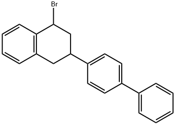 3-[1,1'-biphenyl]-4-yl-1-bromo-1,2,3,4-tetrahydronaphthalene,56181-67-0,结构式