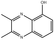 5-Quinoxalinol,  2,3-dimethyl-,56183-38-1,结构式
